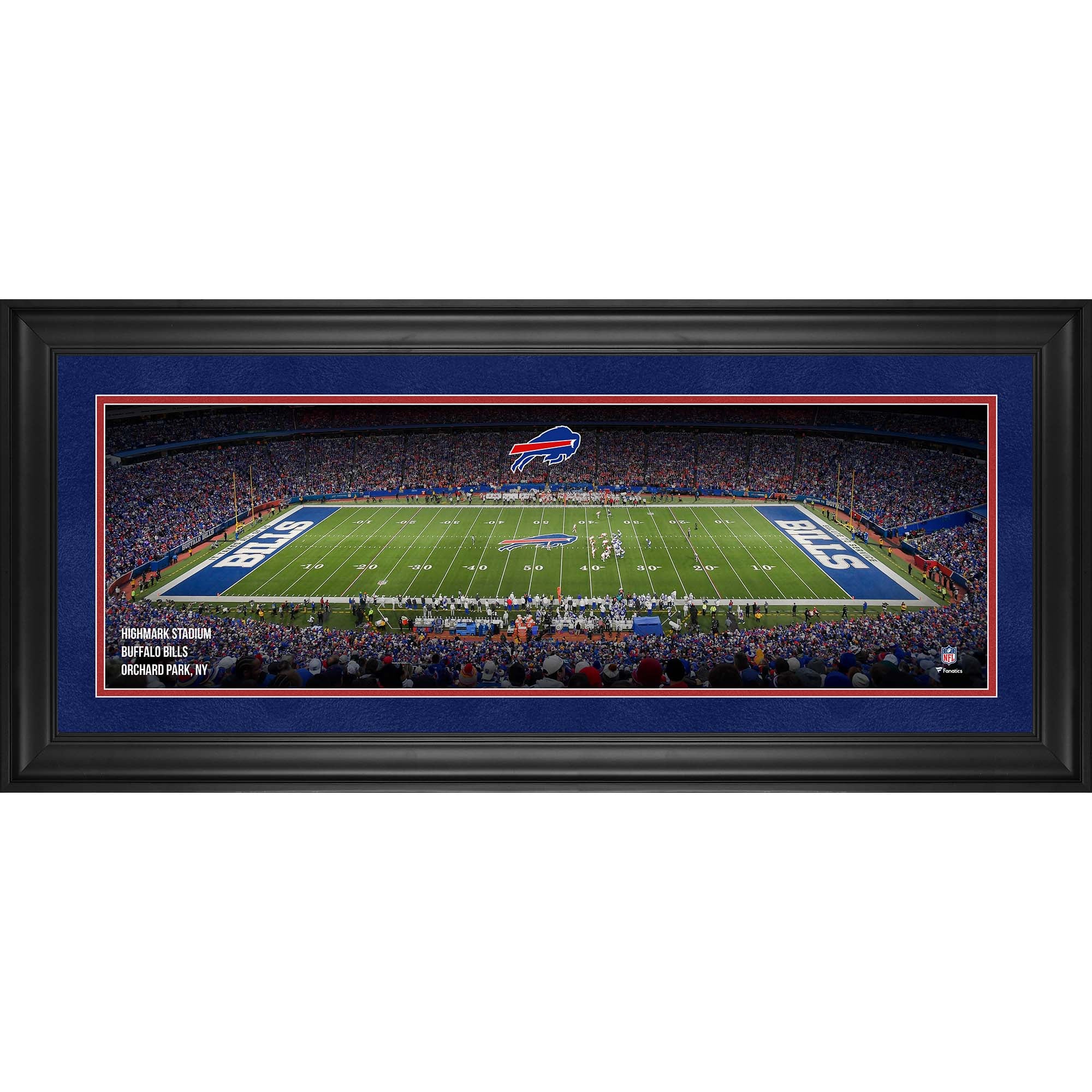 Buffalo Bills Framed 10" x 30" Highmark Stadium Panoramic Photograph