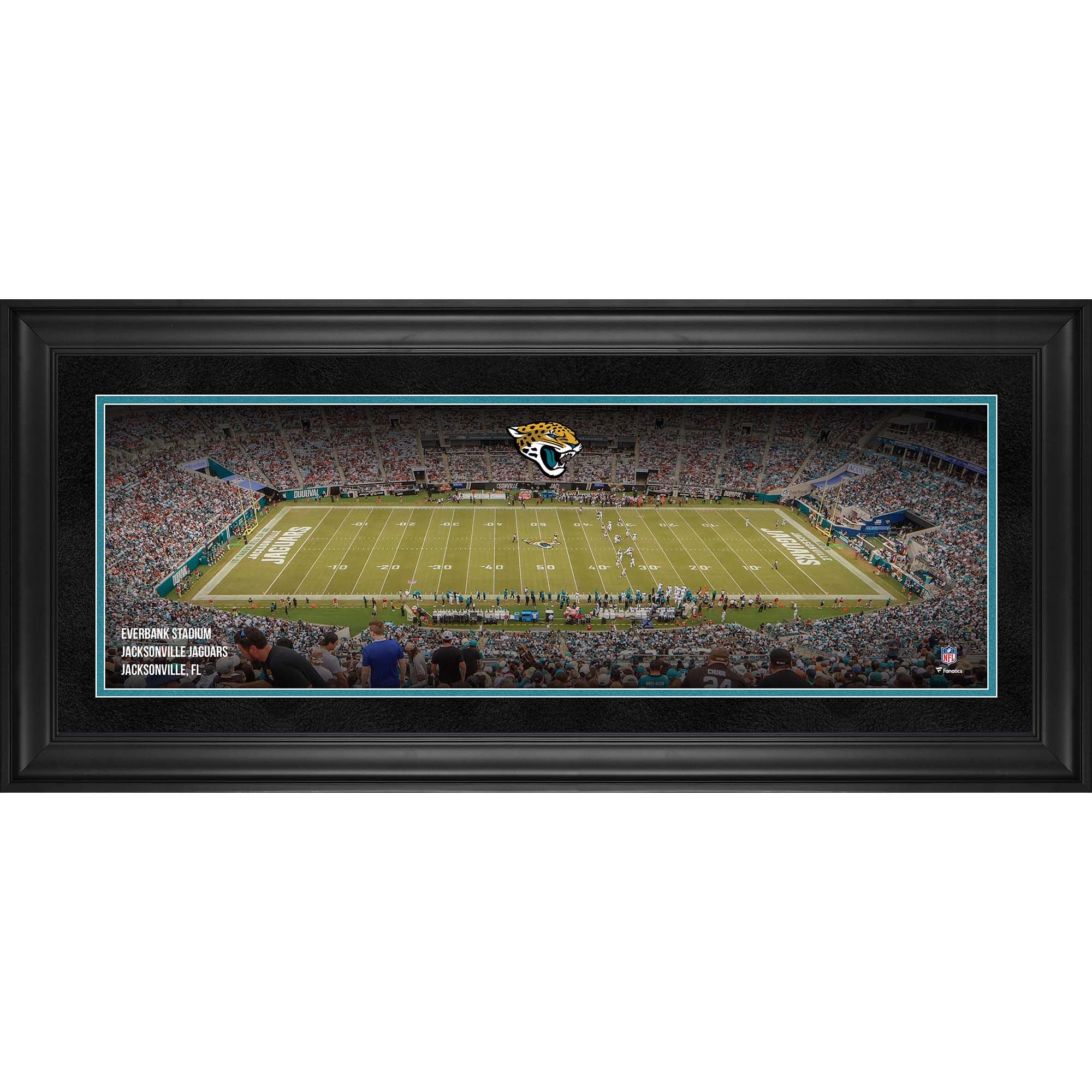 Jacksonville Jaguars Framed 10" x 30" EverBank Stadium Panoramic Photograph