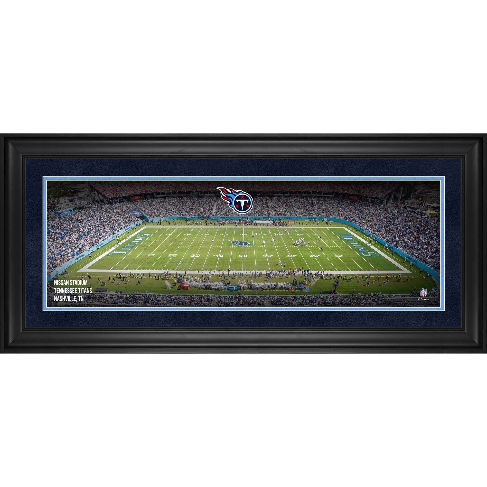 Tennessee Titans Framed 10" x 30" Nissan Stadium Panoramic Photograph