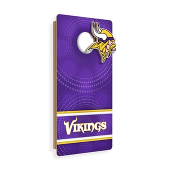 Minnesota Vikings Wall Hanging Cornhole Board