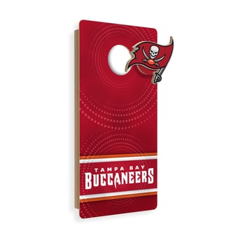 Tampa Bay Buccaneers Wall Hanging Cornhole Board