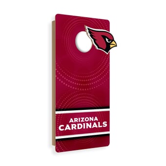 Arizona Cardinals Wall Hanging Cornhole Board