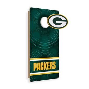 Green Bay Packers Wall Hanging Cornhole Board