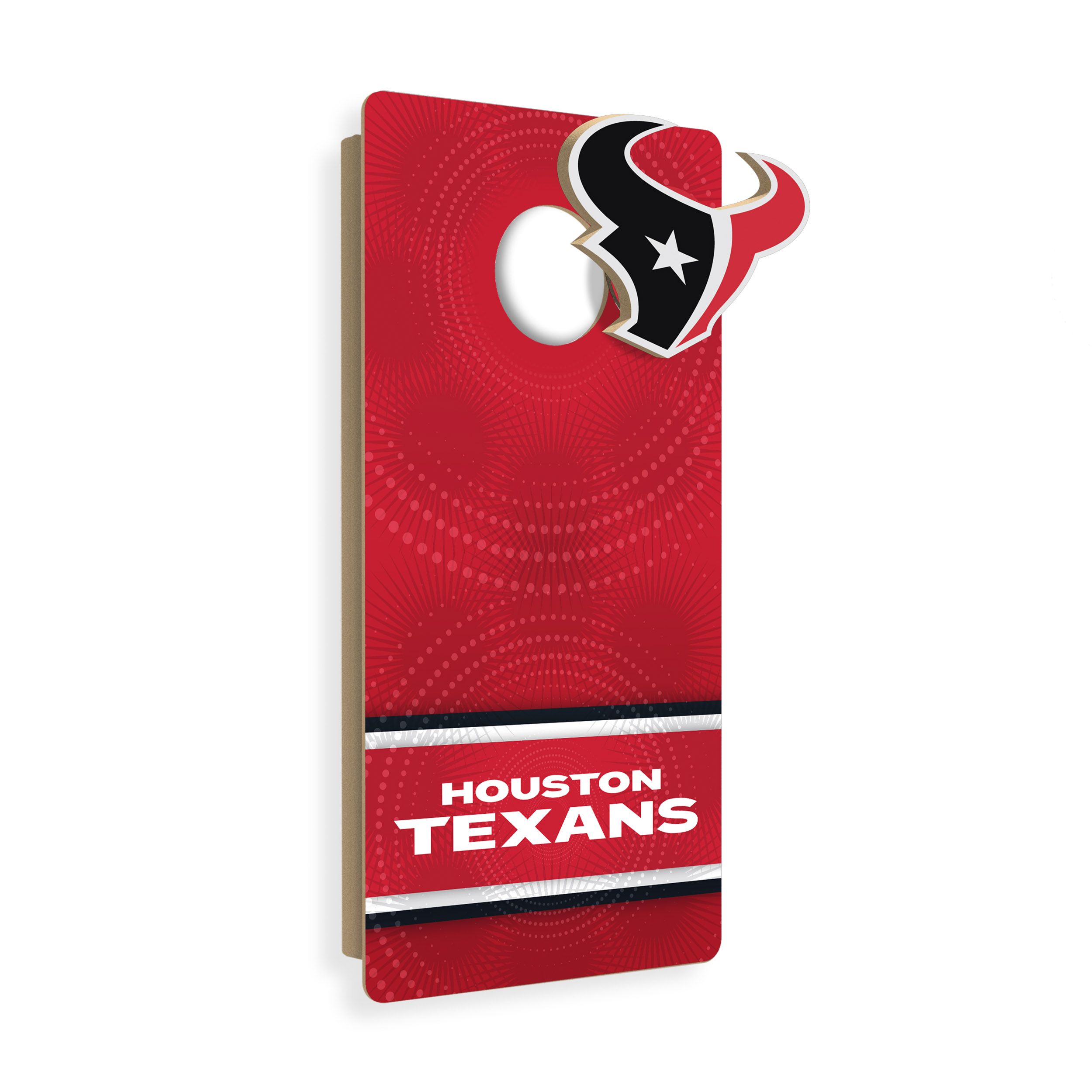 Houston Texans Wall Hanging Cornhole Board