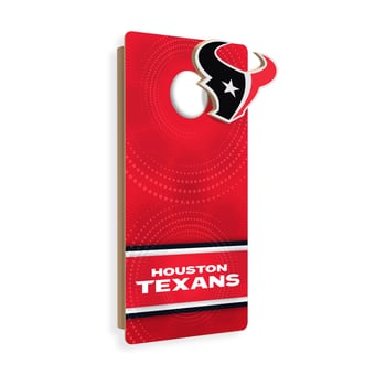 Houston Texans Wall Hanging Cornhole Board