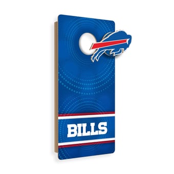 Buffalo Bills Wall Hanging Cornhole Board