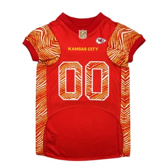 Red Kansas City Chiefs Pet Jersey
