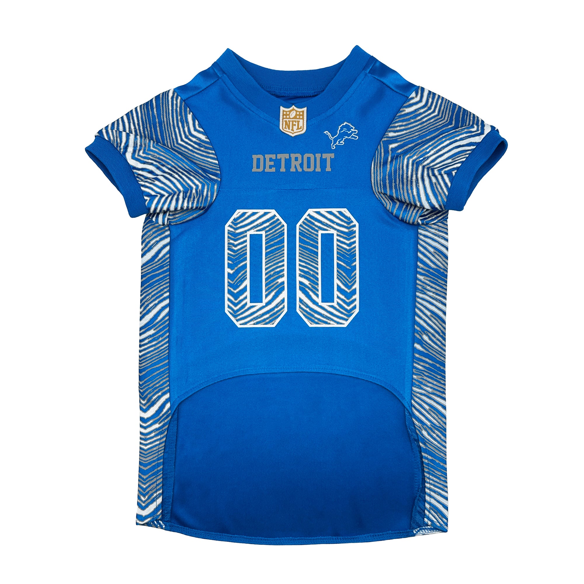 Blue Detroit Lions Pet Jersey