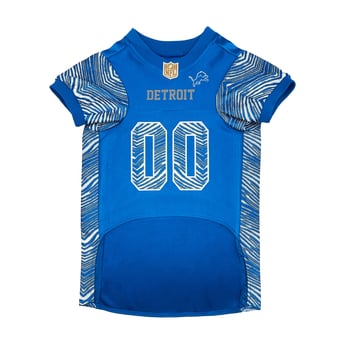 Blue Detroit Lions Pet Jersey