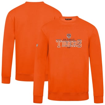 Men's Levelwear  Orange Detroit Tigers Zane Journey Sweatshirt