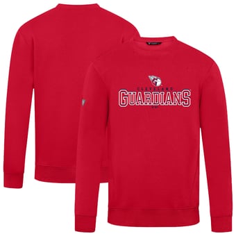 Men's Levelwear  Red Cleveland Guardians Zane Journey Sweatshirt