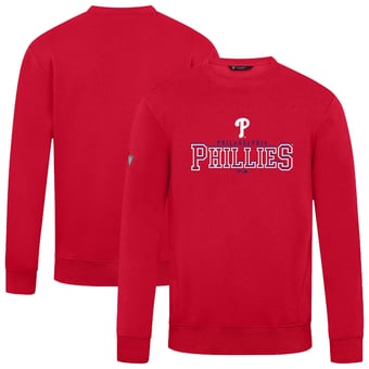 Men's Levelwear  Red Philadelphia Phillies Zane Journey Sweatshirt