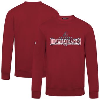 Men's Levelwear  Red Arizona Diamondbacks Zane Journey Sweatshirt
