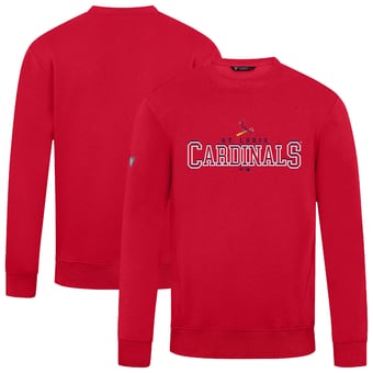 Men's Levelwear  Red St. Louis Cardinals Zane Journey Sweatshirt