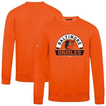 Men's Levelwear  Orange Baltimore Orioles Zane Banner Arch Sweatshirt