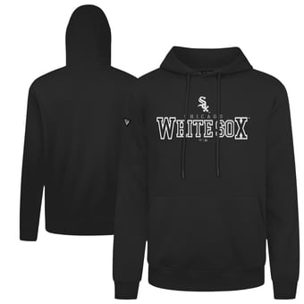 Men's Levelwear  Black Chicago White Sox Podium Journey Hoodie