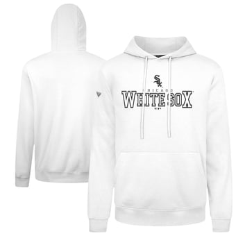 Men's Levelwear  White Chicago White Sox Podium Journey Hoodie