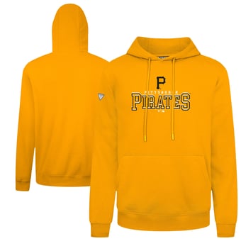 Men's Levelwear  Gold Pittsburgh Pirates Podium Journey Hoodie