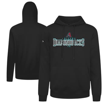 Men's Levelwear  Black Arizona Diamondbacks Podium Journey Hoodie