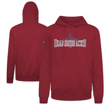 Men's Levelwear  Red Arizona Diamondbacks Podium Journey Hoodie