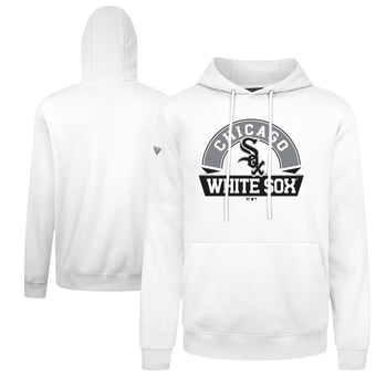 Men's Levelwear  White Chicago White Sox Podium Banner Arch Hoodie