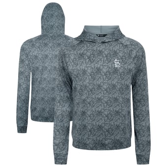 Men's Levelwear  Gray St. Louis Cardinals Albatross Raglan Hoodie