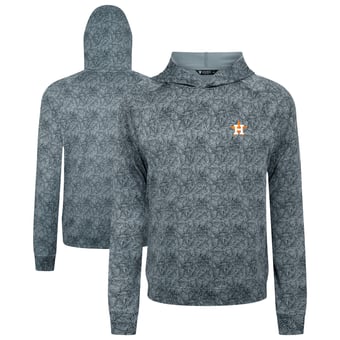 Men's Levelwear  Gray Houston Astros Albatross Raglan Hoodie