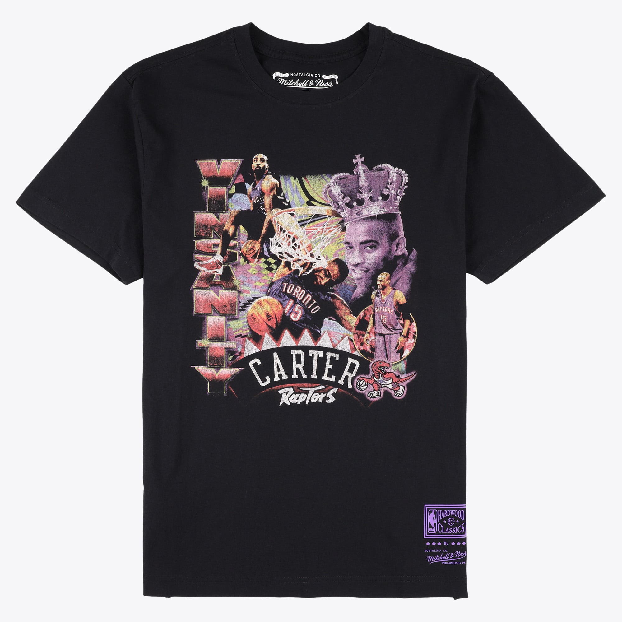 Toronto Raptors Mitchell & Ness Bootleg T-Shirt Vince Carter