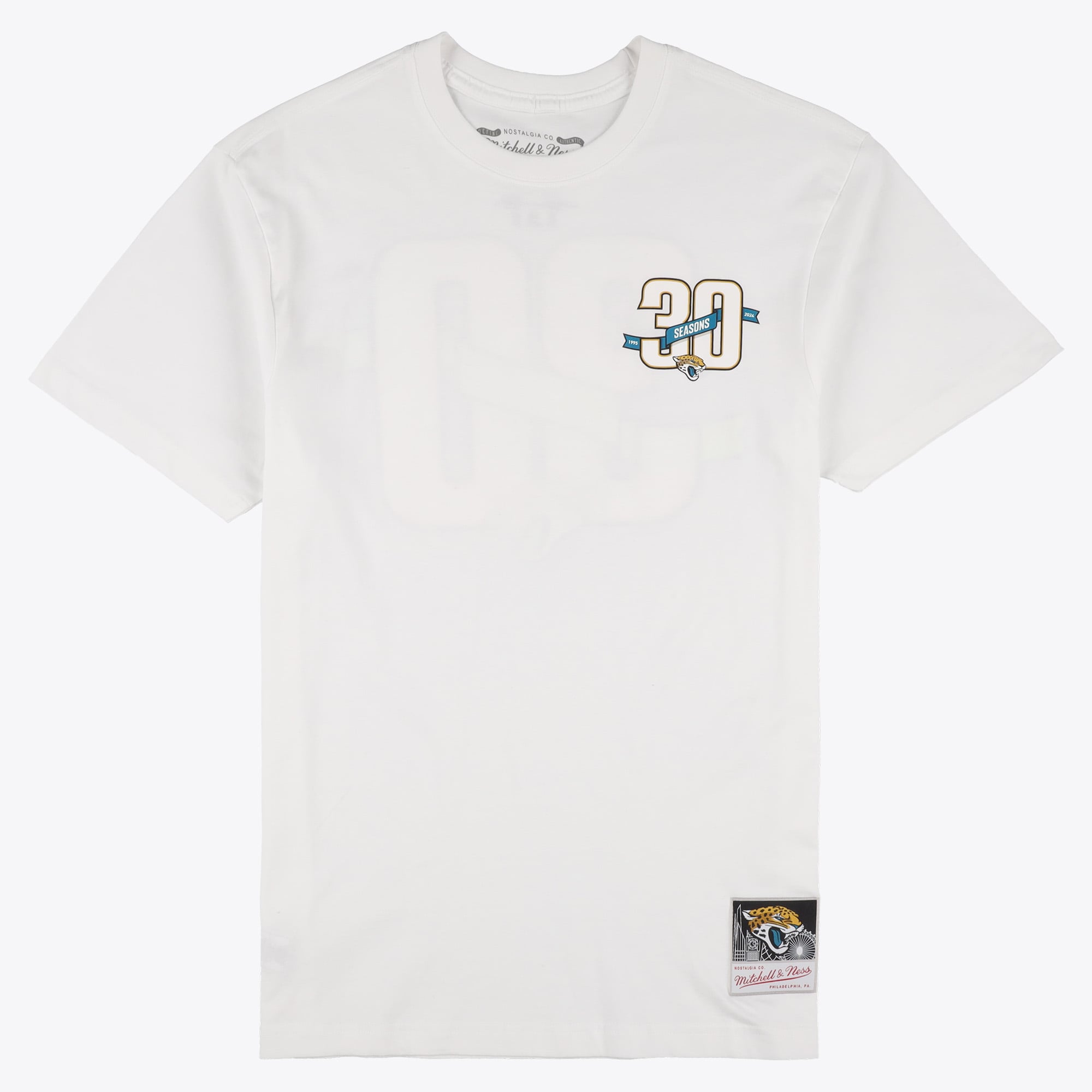 T-shirt Mitchell & Ness 30e anniversaire des Jacksonville Jaguars