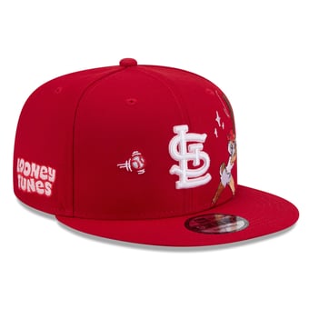 Men's New Era Red St. Louis Cardinals Looney Tunes Lola Bunny 9FIFTY Snapback Hat