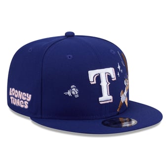 Men's New Era Royal Texas Rangers Looney Tunes Lola Bunny 9FIFTY Snapback Hat