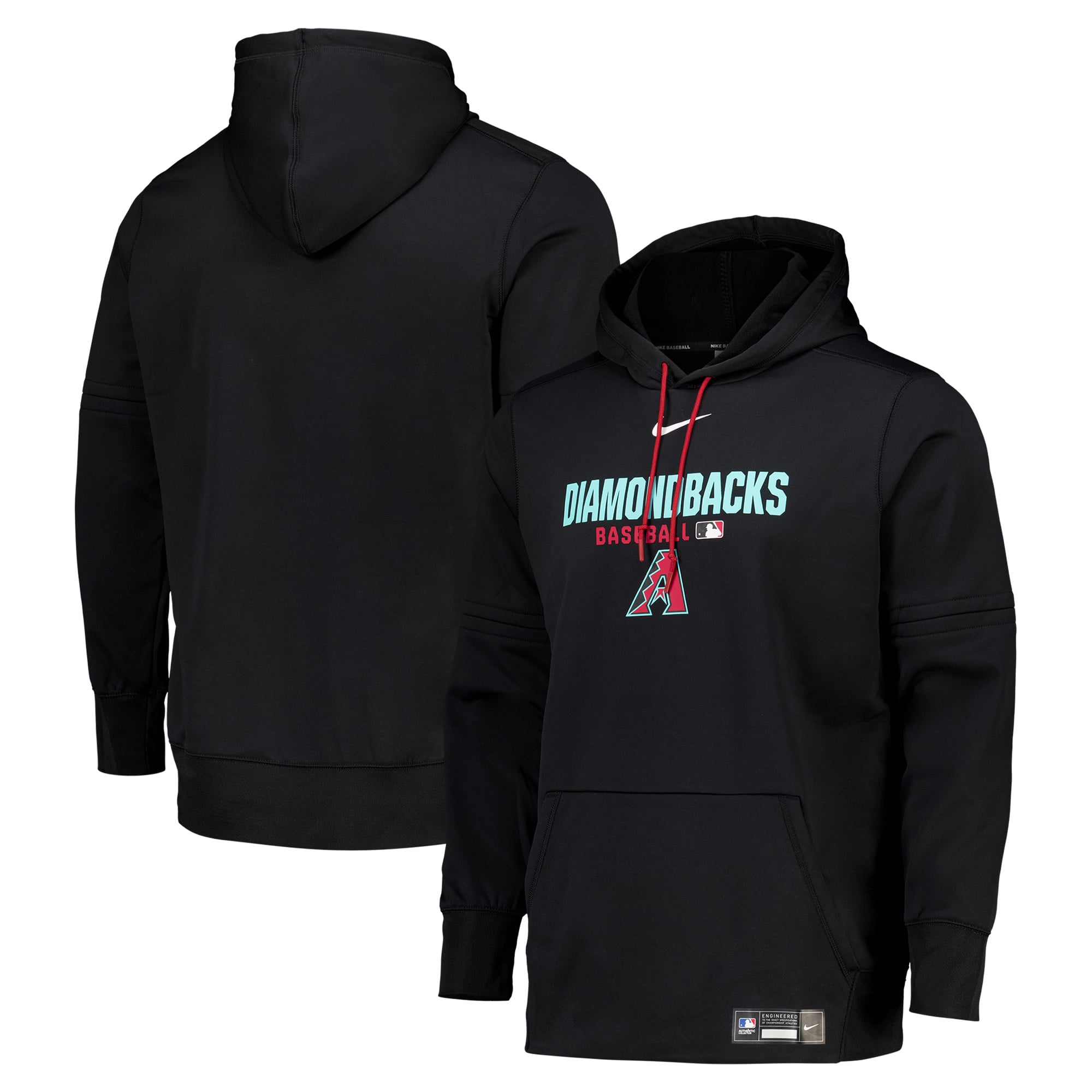 Arizona Diamondbacks Nike Authentic Therma Fleece Pullover Hoodie – Mens Arizona Diamondbacks Nike Authentic Therma Fleece Pullover Hoodie – Mens