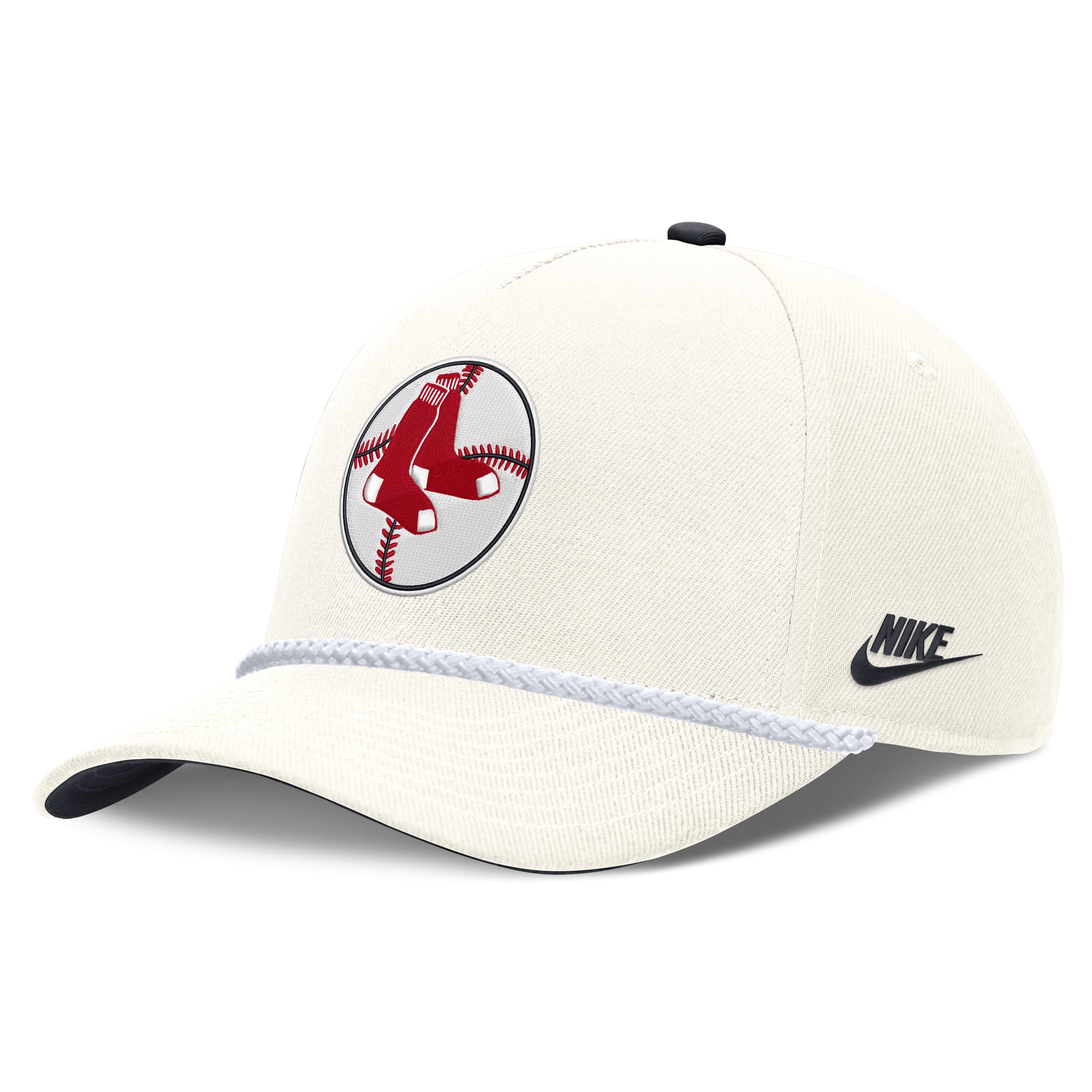 Cappellino strutturato Nike Cooperstown Rise dei Boston Red Sox