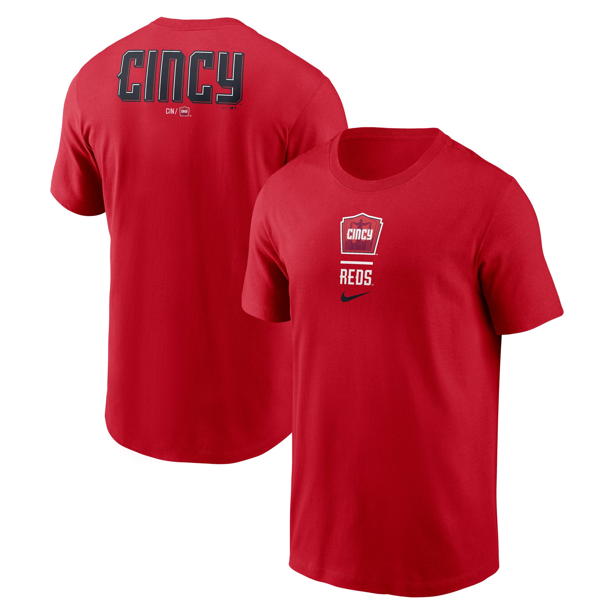 Cincinnati Reds Nike MLB City Connect 2 Hit Cotton Tee Cincinnati Reds Nike MLB City Connect 2 Hit Cotton Tee