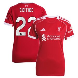Maillot Liverpool adidas Domicile 25/26 - Femmes avec flocage Ekitike 22, vue 1