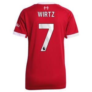 Maillot Liverpool adidas Domicile 25/26 - Femmes avec flocage Wirtz 7, vue 4