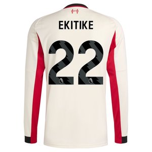Maillot adidas Liverpool Extérieur 25/26 - Manches longues avec flocage Ekitike 22, vue 4