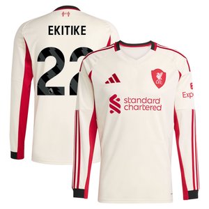 Maillot adidas Liverpool Extérieur 25/26 - Manches longues avec flocage Ekitike 22, vue 1