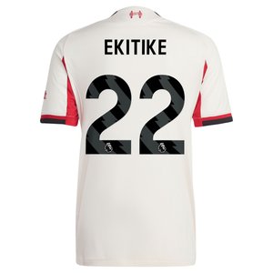 Maillot Authentique adidas Liverpool Extérieur 25/26 avec flocage Ekitike 22, vue 4