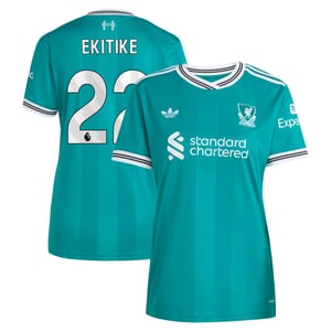 Maillot adidas Liverpool Troisième 25/26 - Femme avec flocage Ekitike 22, vue 1