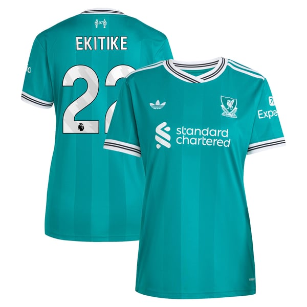 Maillot adidas Liverpool Troisième 25/26 - Femme avec flocage Ekitike 22