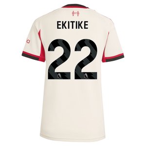 Maillot adidas Liverpool Extérieur 25/26 - Femmes avec flocage Ekitike 22, vue 4