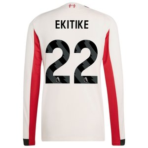 Maillot Authentique adidas Liverpool Extérieur 25/26 - Manches Longues avec flocage Ekitike 22, vue 4