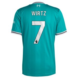 Maillot adidas Liverpool Troisième 25/26 avec flocage Wirtz 7, vue 4