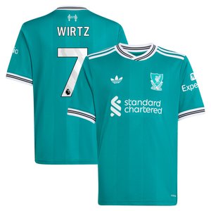 Maillot adidas Liverpool Troisième 25/26 - Enfant avec flocage Wirtz 7, vue 2