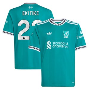 Maillot adidas Liverpool Troisième 25/26 - Enfant avec flocage Ekitike 22, vue 1