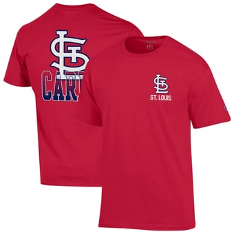 Men's Champion  Red St. Louis Cardinals Jersey T-Shirt