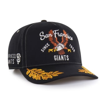 Men's '47  Black San Francisco Giants Keepsake Collection Adjustable Hitch Hat