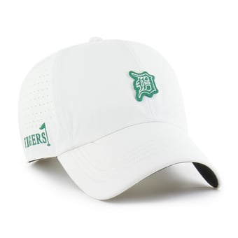 Men's '47 White Detroit Tigers Elevated Greens Clean Up Adjustable Hat