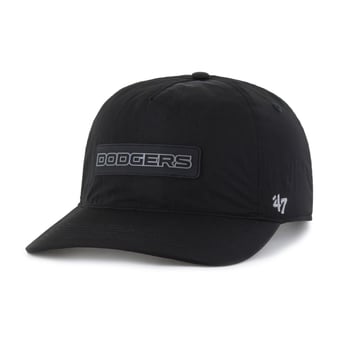 Men's '47 Black Los Angeles Dodgers Quiet Outdoors Hitch Adjustable Hat